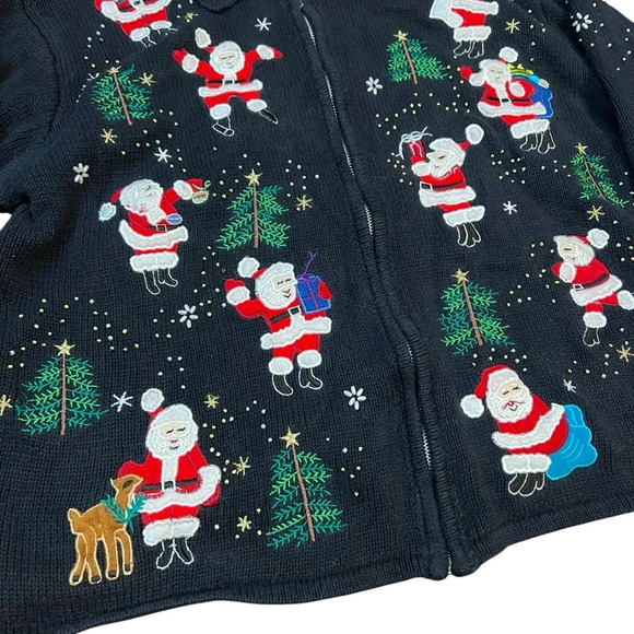 Vintage Lord and Taylor Christmas Wonderland Sweater - Picture 2 of 7